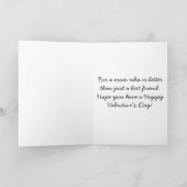 De schattige Vintage Kaart van de Valentijnsdag (Binnen)