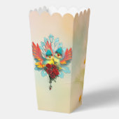 De schattige vogeltjes van goede humor. bedankdoosjes (Voorkant)