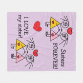 De schattige Zusters ontwerpen de Deken van de (Voorkant (Horizontaal))