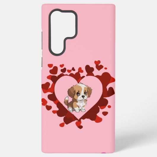 De schattige zwerfhond🐾🐶 | Geweldige hond❤️ in m Samsung Galaxy Hoesje (Achterkant)