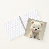 De Schattigee Beer spiraal Notitieboek (Binnen)