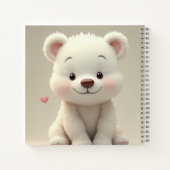 De Schattigee Beer spiraal Notitieboek (Achterkant)