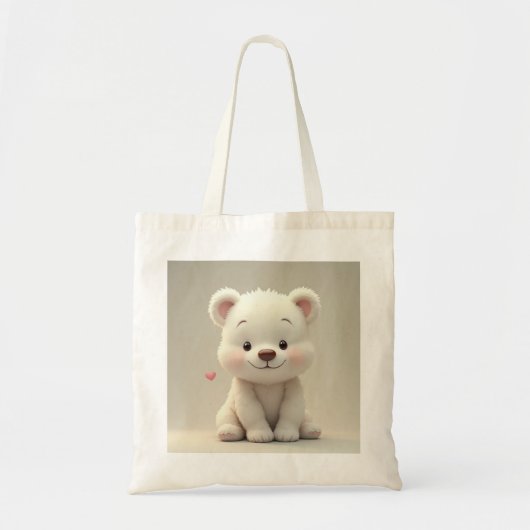 De Schattigee Beren Canvas tas (Voorkant)