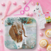 De Schattigee Geit - Papier Bord (Feest)