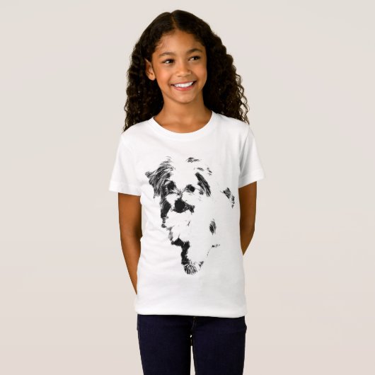 De Schattigee Maltese pup ooit Dog Pet T-shirt (Voorkant volledig)