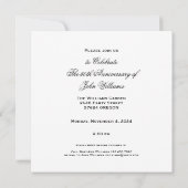 De Schattigee Maltezer hondenfeestje ooit Kaart (Achterkant)