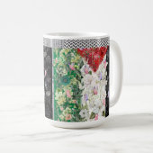 De Schattigee Palestijnse Mok met bloemenkaart (Voorkant rechts)