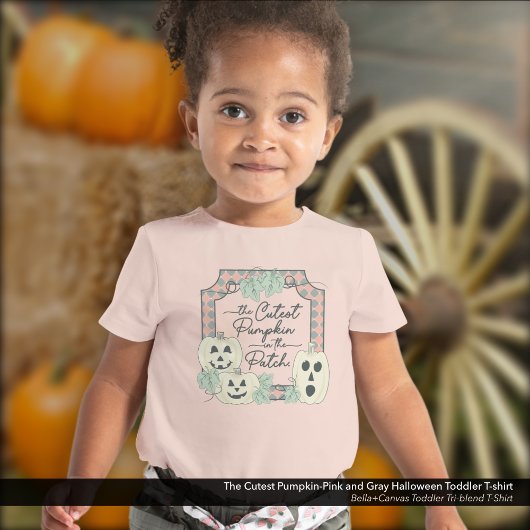 De Schattigee pompoen-pastel kleuren Halloween