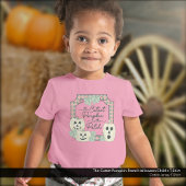 De Schattigee pompoen-pastel kleuren Halloween Kinder Shirts