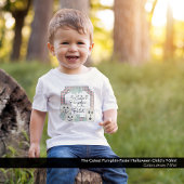 De Schattigee pompoen-pastel kleuren Halloween Kinder Shirts