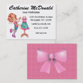 De Schattigee Seamstress versie 2 - SRF Visitekaartje (Voorkant / Achterkant)