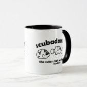 De Schattigee vis op het rif Mok (Voorkant rechts)