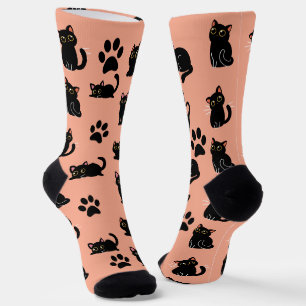 De Schattigste Zwarte Katten Sokken Cadeau voor Ka