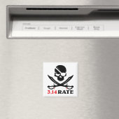 De schedel en de piraten magneet (Insitu (Vaatwasser))