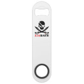 De schedel en de piraten speed flessenopener (Voorkant)