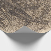 De schedel in de Kroon (door Albert Besnard) Cadeaupapier (Hoek)