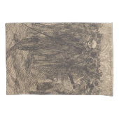 De schedel in de Kroon (door Albert Besnard) Kussensloop (Voorkant-Links)