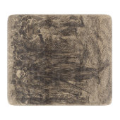 De schedel in de Kroon (door Albert Besnard) Snijplank (Voorkant)