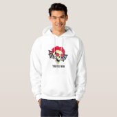 DE Schedel KAN VLIEGEN Hoodie (Voorkant volledig)