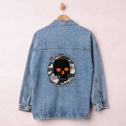 De schedel krijger denim jacket (Hangar)