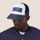 De schedel trucker pet (In situ)