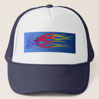 De schedel trucker pet