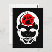 De Schedel van de anarchie Briefkaart (Voorkant / Achterkant)