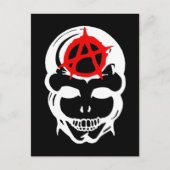 De Schedel van de anarchie Briefkaart (Voorkant)
