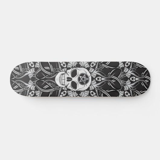 De Schedel van de gothic Persoonlijk Skateboard (Horizontaal)