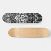 De Schedel van de gothic Persoonlijk Skateboard (Horizontaal)