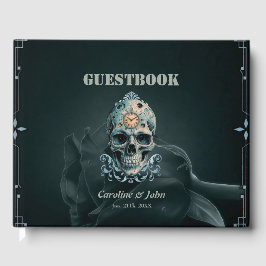 De schedel van de tijd: Romeinse cijfers Gastenboek