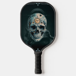 De schedel van de tijd: Romeinse cijfers Pickleball Paddle