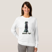 De schedel van het Roos T-shirt (Voorkant volledig)