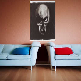 De schedel van het zuivere kwaad | AI Art Poster