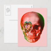 De Schedel van Valentijn Feestdagenkaart (Voorkant / Achterkant)