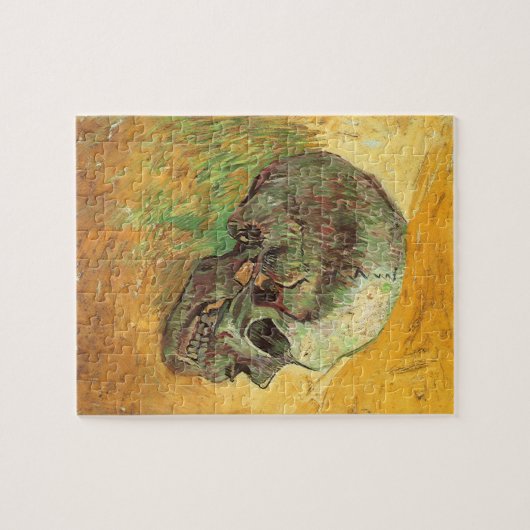 De schedel van Vincent van Gogh,  impressionisme Legpuzzel (Horizontaal)