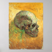 De schedel van Vincent van Gogh,  impressionisme Poster (Voorkant)
