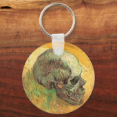 De schedel van Vincent van Gogh,  impressionisme Sleutelhanger (Voorkant)