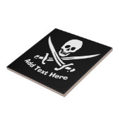 De schedel, zwaard Abstract, Nederlandse kijk, per Tegeltje (Zijkant)