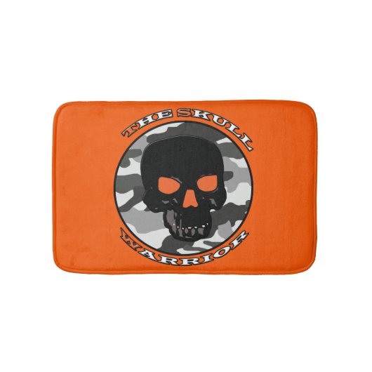 De schedelkrijger badmat (Voorkant)