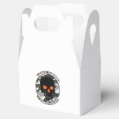 De schedelkrijger bedankdoosjes (Geopend)