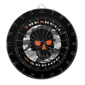 De schedelkrijger dartbord (Voorkant)