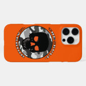 De schedelkrijger iPhone hoesje (Achterkant horizontaal)