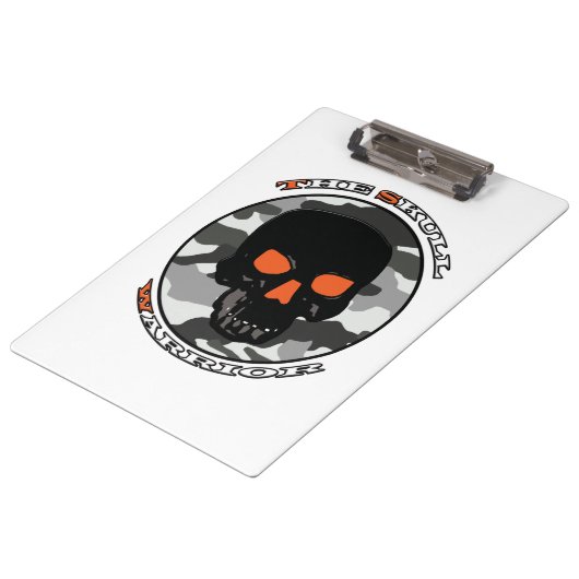 De schedelkrijger klembord (Gekanteld)