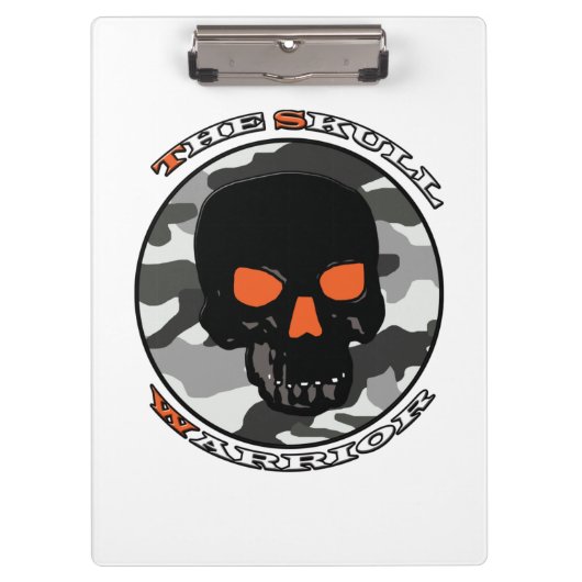 De schedelkrijger klembord (Voorkant)