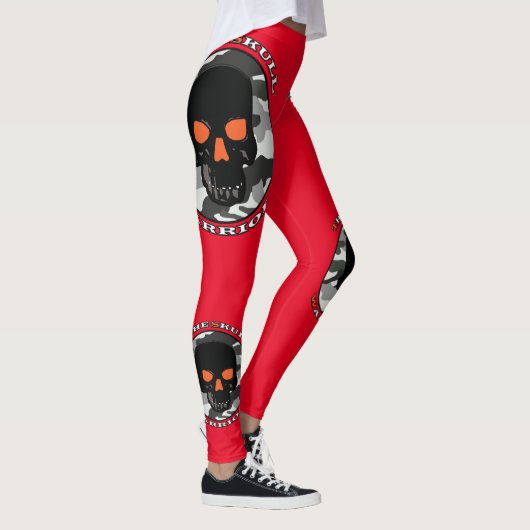 De schedelkrijger leggings (Rechts)