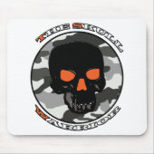 De schedelkrijger muismat (Voorkant)