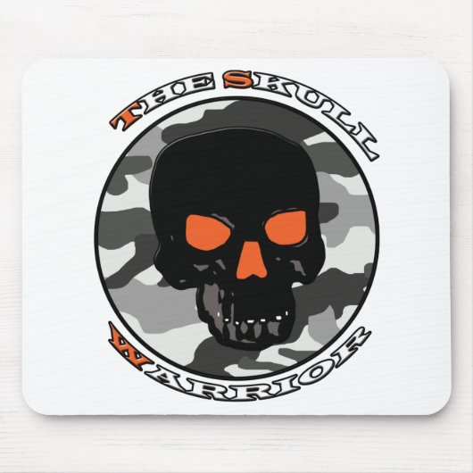 De schedelkrijger muismat (Voorkant)