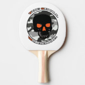 De schedelkrijger tafeltennisbatje (Voorkant)