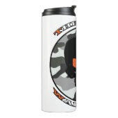 De schedelkrijger thermosbeker (Gedraaid links)